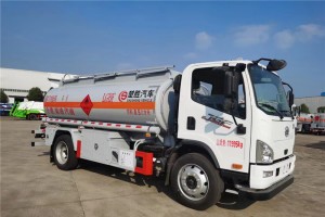 8500 Liters Jiefang 4X2 Refueling Truck With Fuel Dispenser