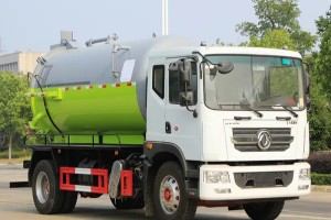 Dongfeng D9 sewage tanker truck,10m³-12m³ suction cleaning truck