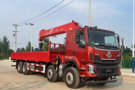 Liuqi H5 8X4 14 ton truck with crane