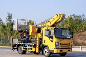 JAC 33 meter high-altitude operation truck