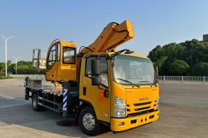 Export exclusive Isuzu 30 meter telescopic boom aerial work vehicle