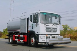 Dongfeng D9 4X2 road sweep truck, 11m³ road cleaning vehicle