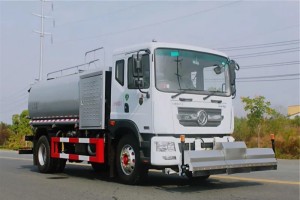 Dongfeng D9 4X2 road sweep truck, 11m³ road cleaning vehicle