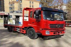 Dongfeng lifting bridge 17 ton flatbed trailer