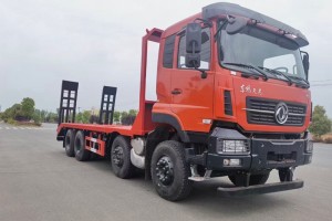 Dongfeng Tianlong KC 8X4 flatbed truck
