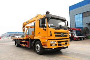 Shacman Xuande X6 4X2 wrecker truck with crane
