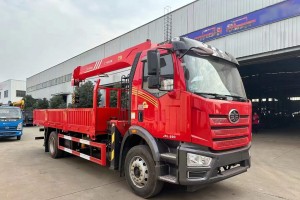 Jiefang J6L 4X2 Truck With Crane